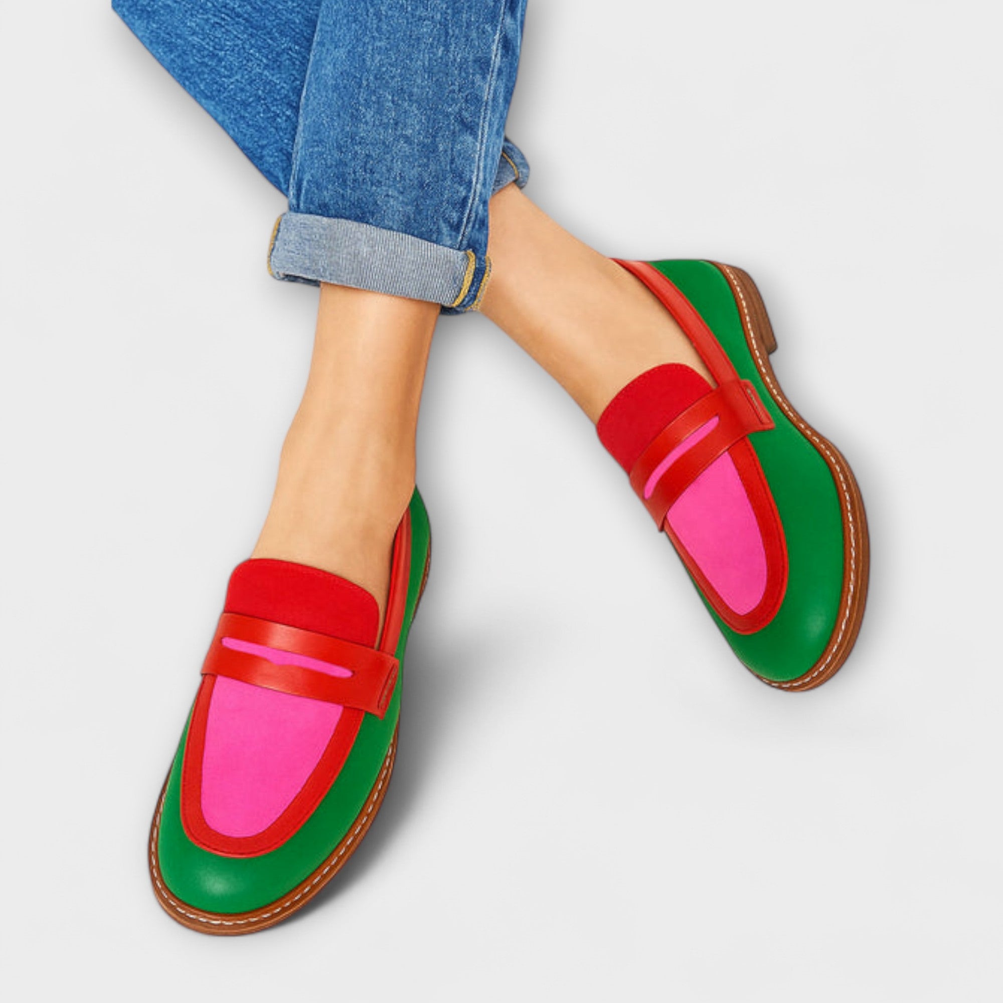 Nyla – Casual Colored Loafers