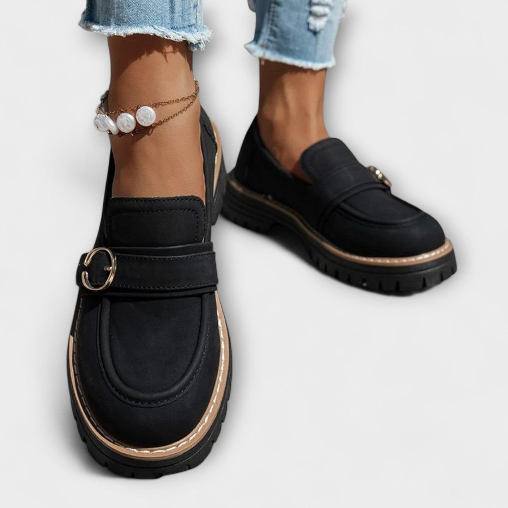Lora β Casual Round Toe Loafers